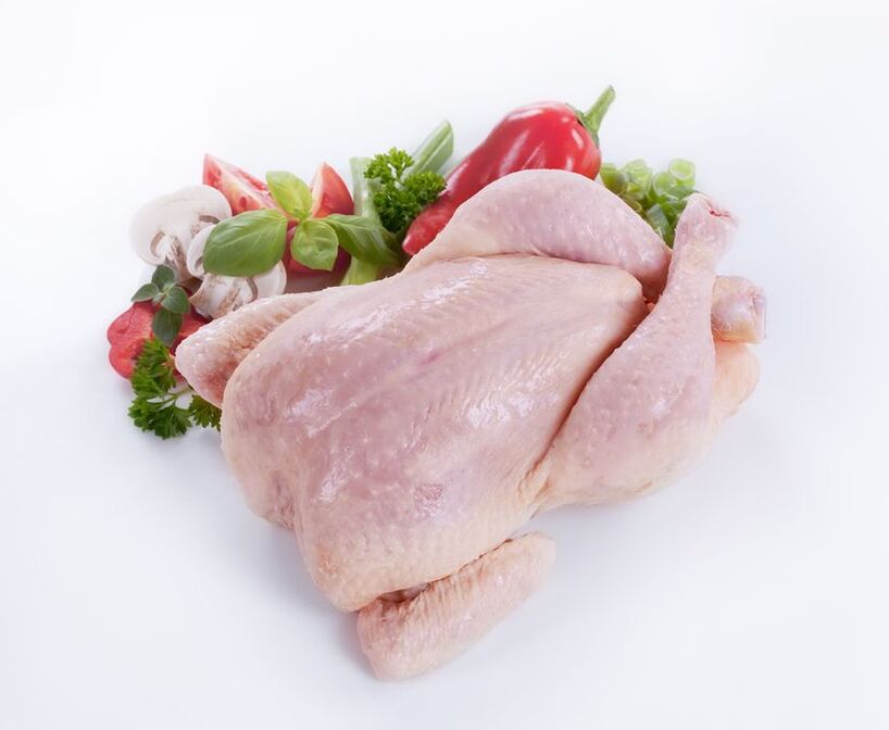 6 terälehteä -ruokavalion kolmantena päivänä voit syödä kanaa rajattomasti. 